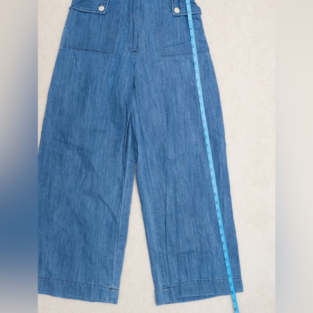 Ilana Kohn Mia Pants in Chambray Women Size 4 - Picture 11 of 12